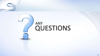 39
QUESTIONS
ANY
 