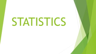 STATISTICS
 
